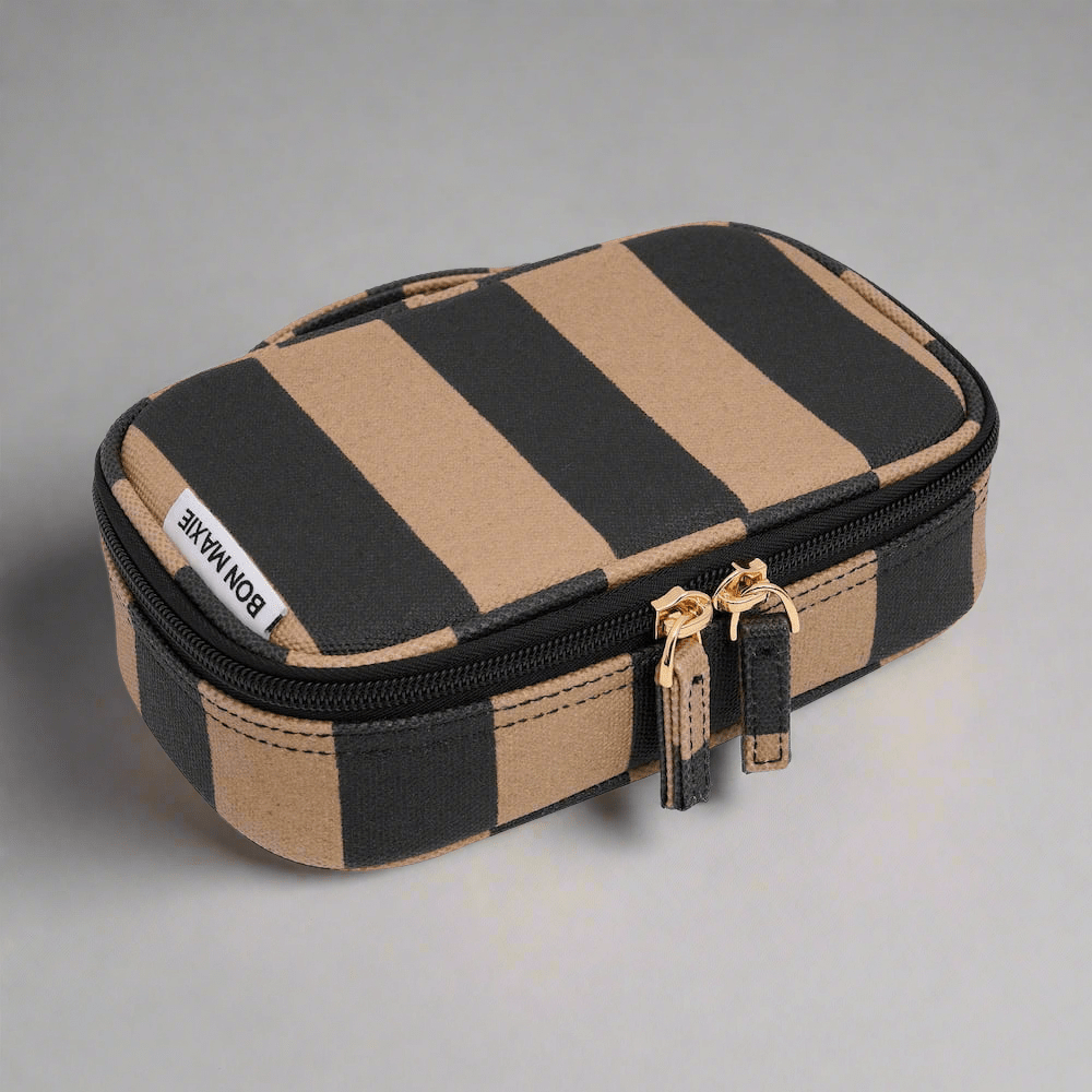 Handy Handle Case - Tan and Black Stripe Handy Pouches + Cases