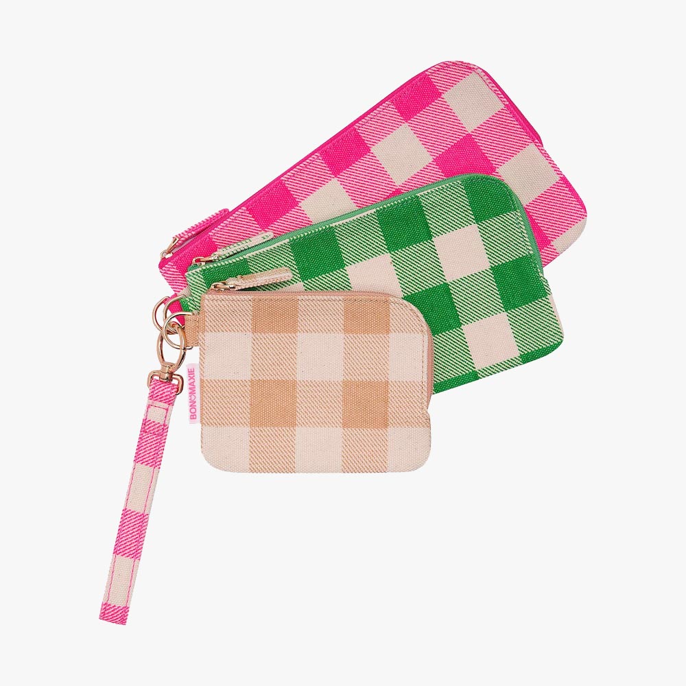 Bag Buddies Organiser Pouch Set -- Colour Gingham