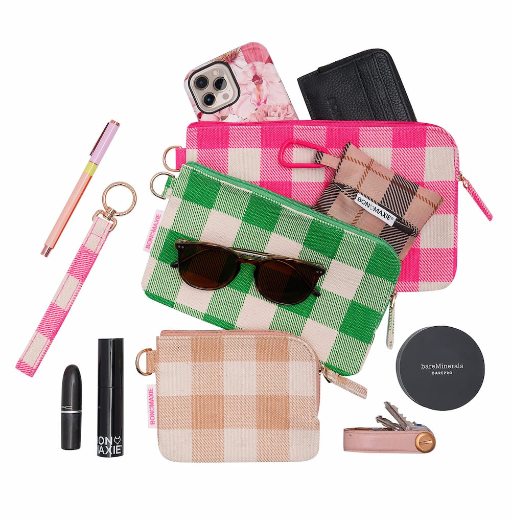 Bag Buddies Organiser Pouch Set - Colour Gingham