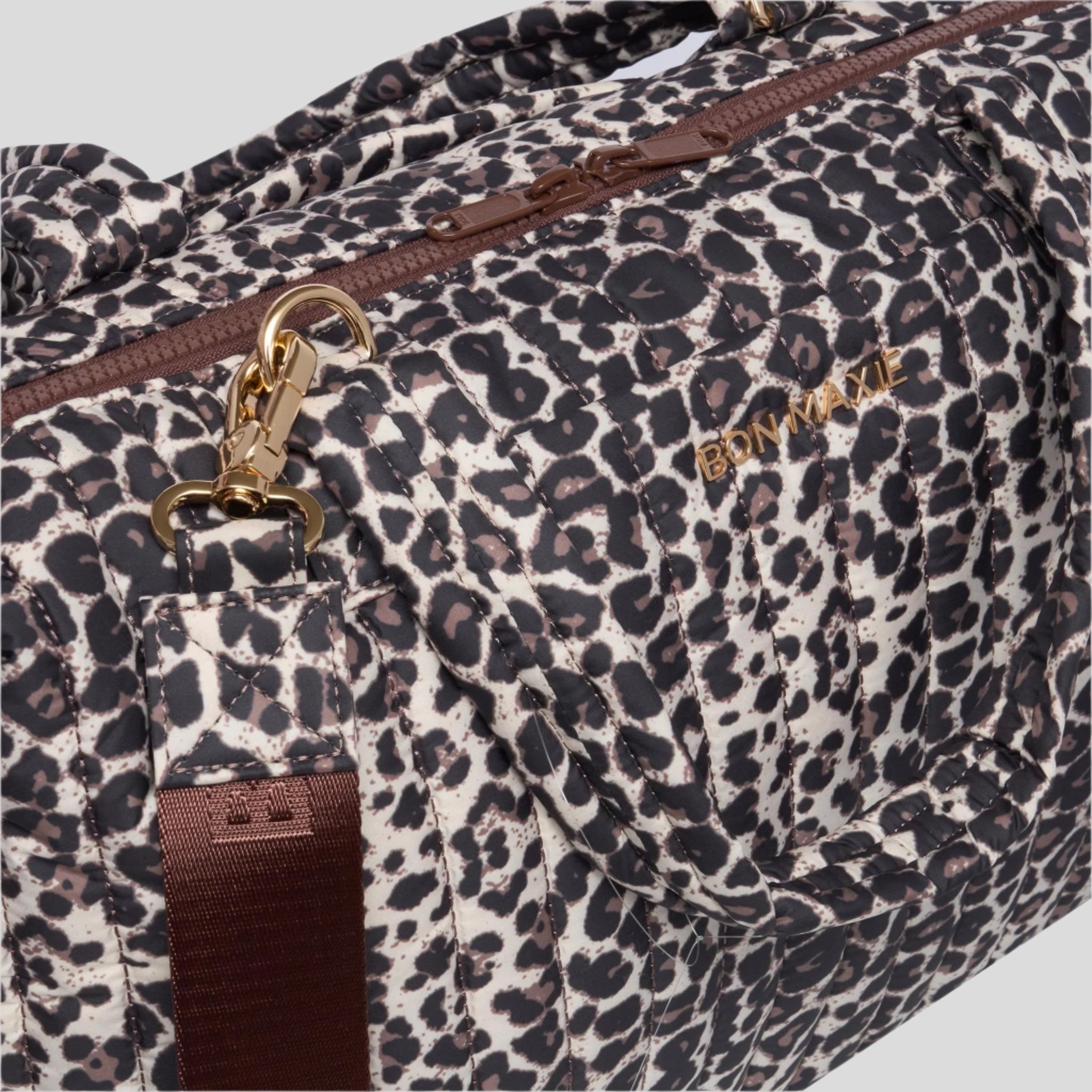 Large Puffy Pillow Crossbody Bag - Leopard Bags