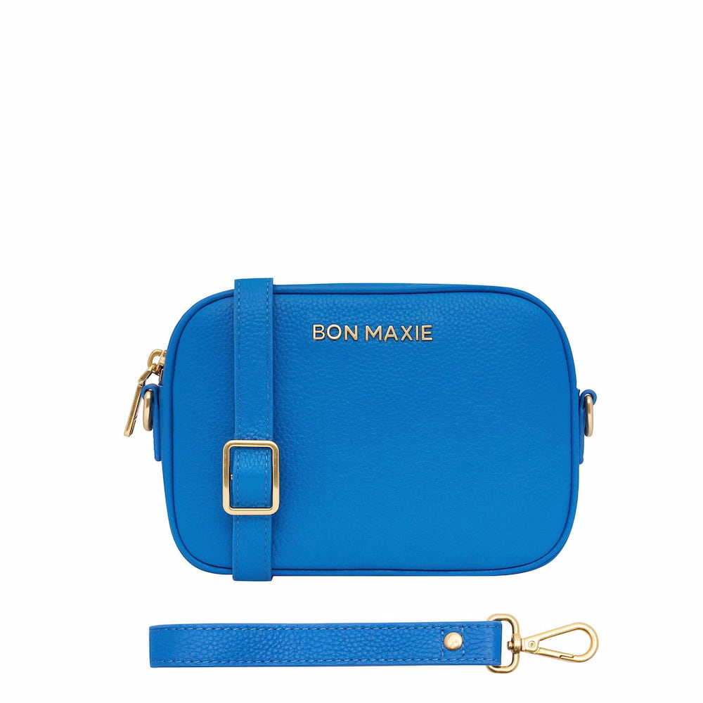 Mini Sidekick Wallet Crossbody Bag -- Cobalt