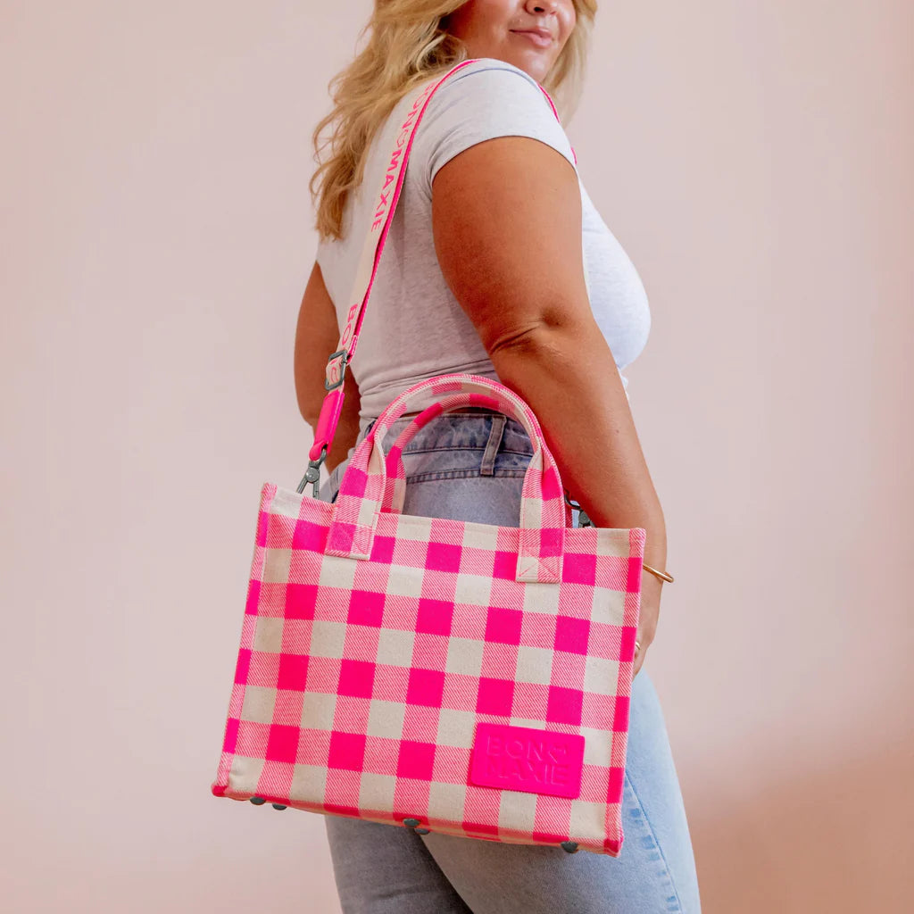 Get Organised Mini Tote Bundle -- Pink Gingham