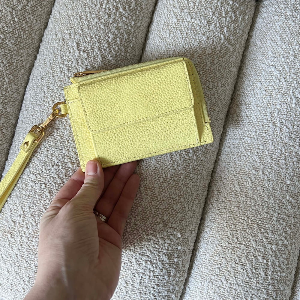 Everyday Mini Wallet - Lemon Butter Wallets