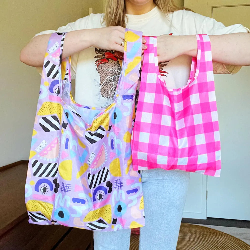 Reusable Shopping Bag Size Comparison Bon Maxie