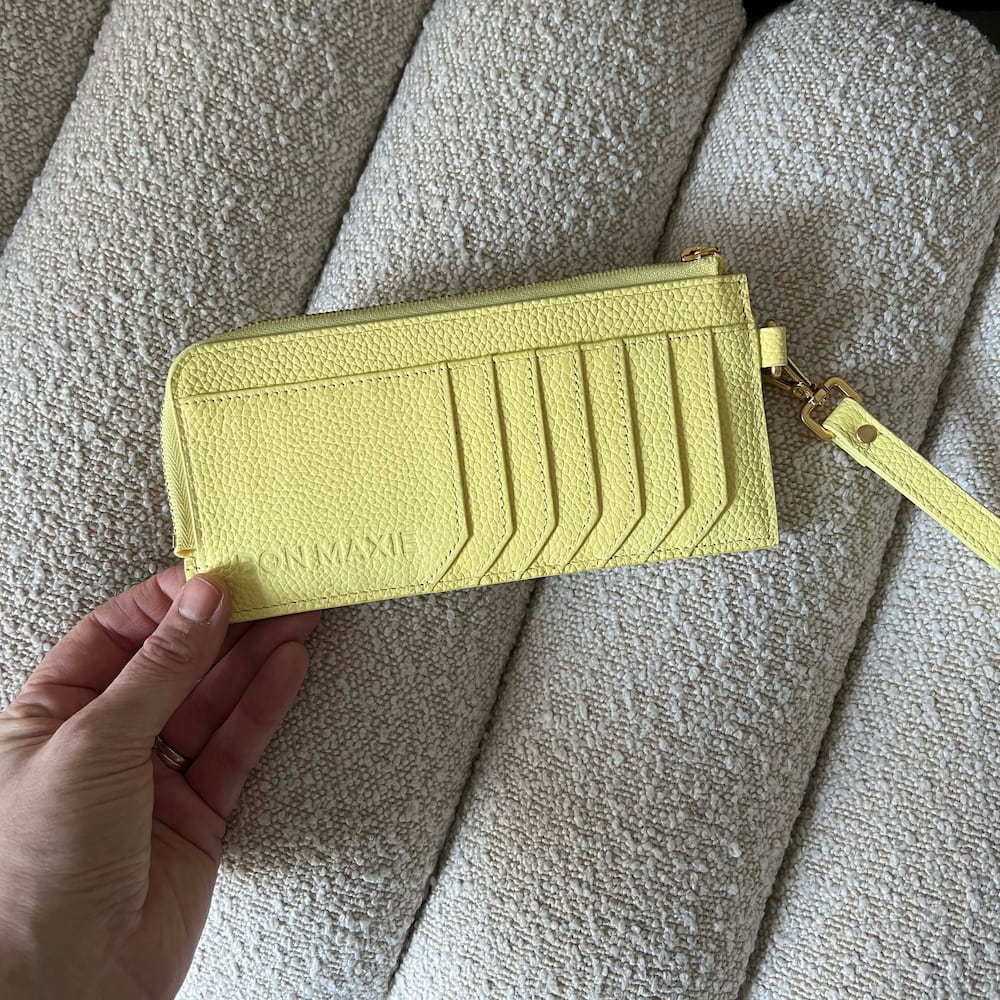 Everyday Slimline Wallet - Lemon Butter Wallets